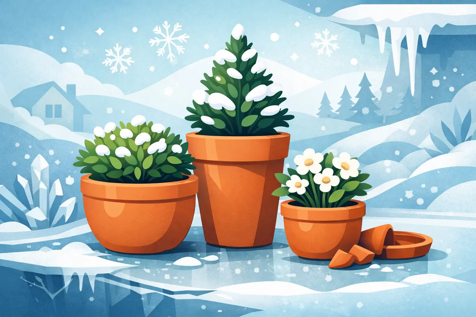 Frostfeste Terracotta richtig auswählen