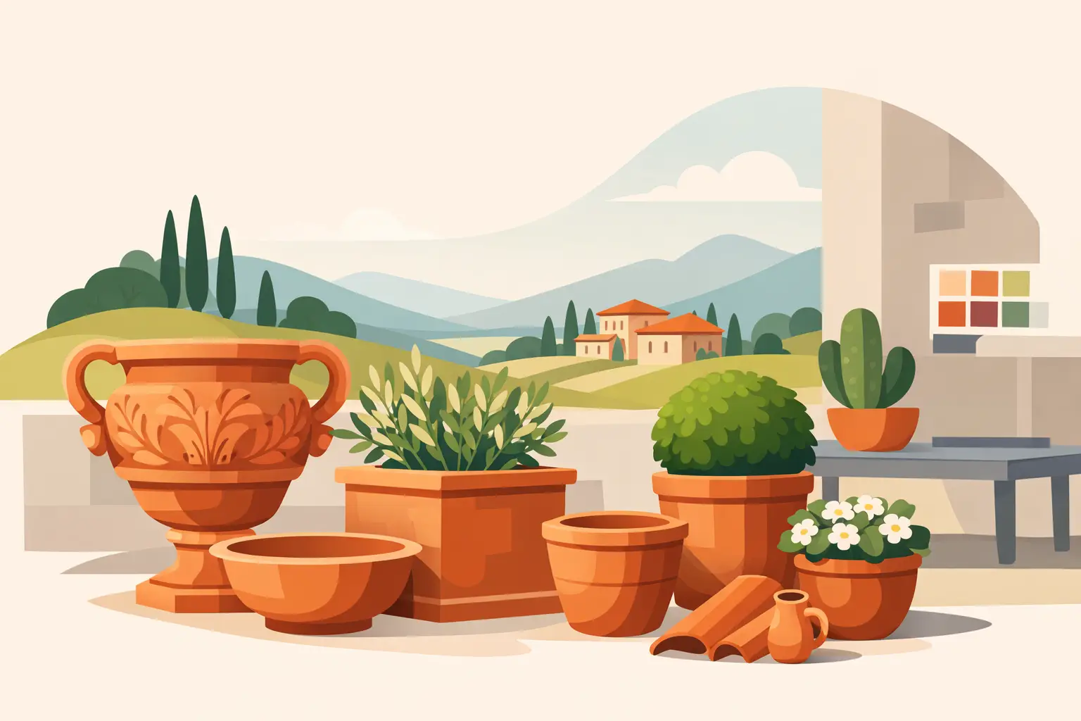 Impruneta Terracotta kaufen mit Qualität