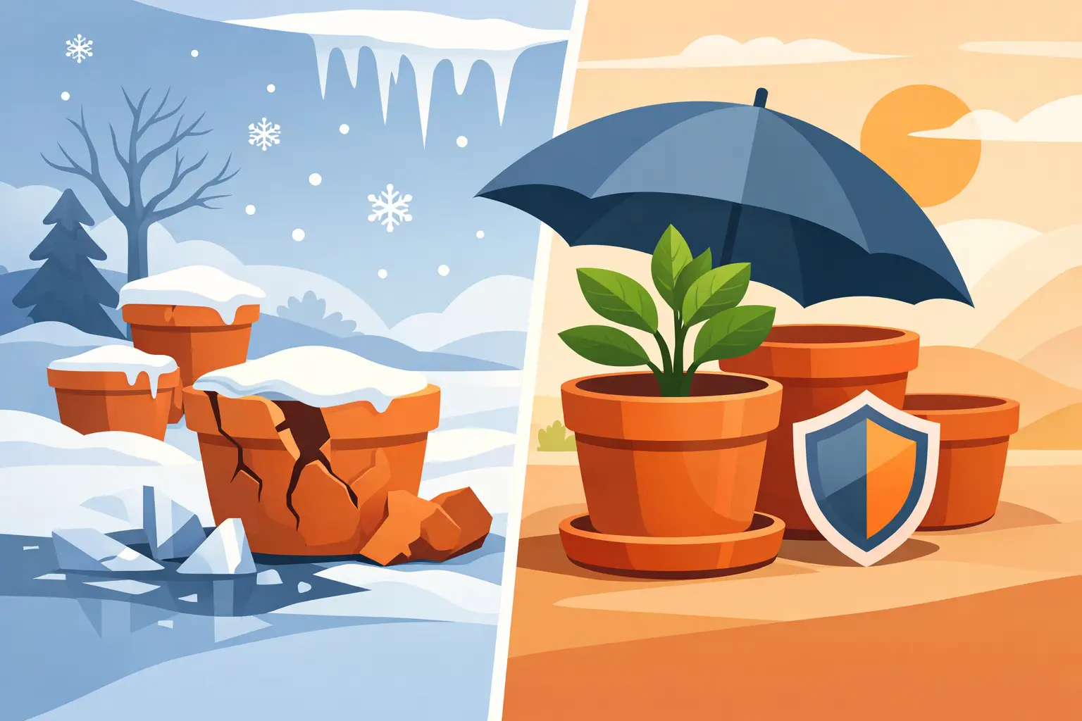 Terracotta Frostschäden Garantie richtig verstehen