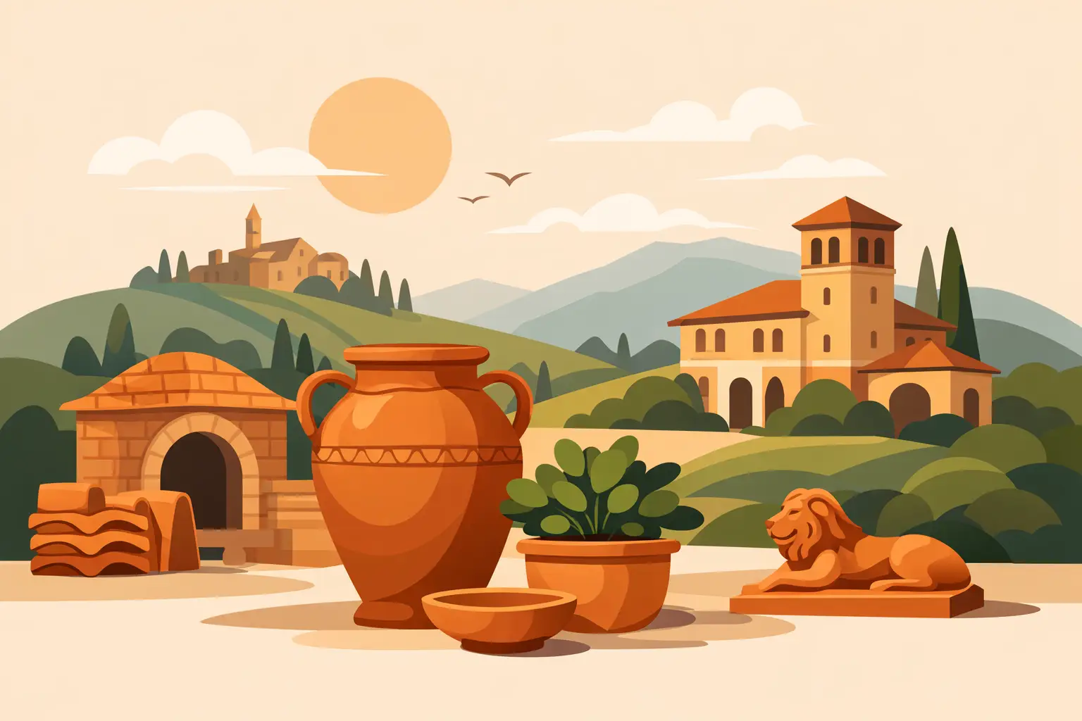 Warum Terracotta aus Impruneta?