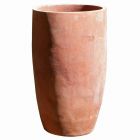 Impruneta Terracotta, Flute, Pflanztopf, Blumentopf, Vase, Bodenvase