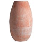 Impruneta Terracotta, Slim, runder und hoher Pflanztopf, Blumentopf, Vase
