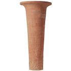 Impruneta Terracotta, Iris, kelchförmiger hoher Pflanztopf, Blumentopf, Vase