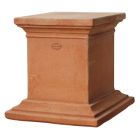 Impruneta Terracotta, Base Quadrata, quadratische Säule, Sockel, Podest