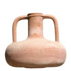 Impruneta Terracotta, Anfora Livia, Amphore mit Henkeln und schmalem Hals, Krug, Vase
