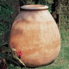 Impruneta Terracotta, Olla, große bauchige Vase