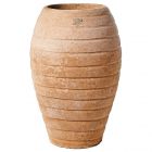 Impruneta Terracotta, Portaombrelli a Righe Larghe, Schirmständer, groß, gestreift, Vase