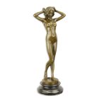 Scultura in bronzo "Prima Pioggia", Figura nuda, UNA SCULTURA IN BRONZO CHIAMATA PRIMO BRIVIDO
