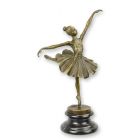 Bronzefigur Ballerina, A BRONZE SCULPTURE OF A BALLERINA