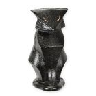 Türstopper schwarze Katze aus Gusseisen, A CAST IRON HUBLEY CAT DOORSTOP