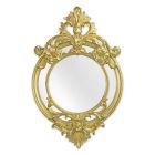 Spiegel mit Rahmen aus Polyresin, A RESIN FRAMED GOLD MIRROR