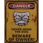 Blechschild, A TIN PLATE