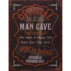 Blechschild, A TIN PLATE