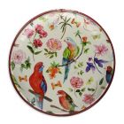 Runde Wanddekoration aus Blech, A ROUND TIN PLATE