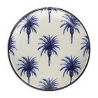 Runde Wanddekoration aus Blech, A ROUND TIN PLATE