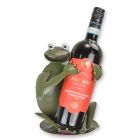 Flaschenhalter "Frosch" aus Zinn, A TIN BOTTLE HOLDER FROG