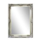 Wandspiegel, rechteckig, Hochformat, silberfarben, Hängespiegel, Flurspiegel, Empfangsspiegel, A SILVER MIRROR