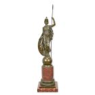 Figura in bronzo Atena Giustiniani, UNA SCULTURA IN BRONZO DI ATENA GIUSTINIANI
