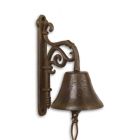 2er-Set Wandglocken, Gusseisenglocken, A PAIR OF CAST IRON ORNAMENTAL BELLS