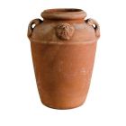 Impruneta Terracotta, Portaombrello Vinsanto, Ölkrug, Krug mit Griffen, Vase