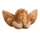 Impruneta Terracotta, Angelo, Engel, Putte, Engelfigur, Puttenfigur, Büste, Engelbüste, Terracottaengel, Terracottabüste, Terracottafigur, Dekorationsfigur, Gartendekoration, Gartenfigur, Figur