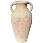 Amphore mit 2 Henkeln, Terracotta, rund, Serie Amphora, Henkelamphore, Pflanzamphore, Pflanzvase, Gartengefäß