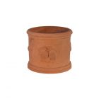 Galestro Terracotta, Zitronen-Zylinder als Pflanztopf, Ø 31 x H 26 cm