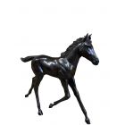 Bronzefigur, Pferd, Fohlen, Pferdefigur, Bronzetierfigur, Bronzepferd, Bronze