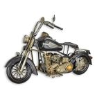 Motocicletta in miniatura, in lamella, UN MODELLO IN LATTA DI UNA MOTOCICLETTA