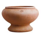 Impruneta Terracotta, Vaso, Calice Liscio, Pflanzgefäß, Blumentopf