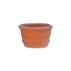Galestro Terracotta, schlichter ovaler Pflanztopf