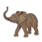 Polyresinfigur Elefant, H. 30,6 cm, Tierfigur, Sammelfigur, A RESIN FIGURINE OF AN ELEPHANT