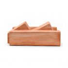 Galestro Terracotta Gartenaccessoire – Mattone Segna Aiuola Per Cornice – H 12 × D 12 × L 25 cm