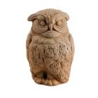 Impruneta Terracotta, Gufo, Eule, Vogel, klein, Terracottaeule, Eulenfigur, Terracottatierfigur, Terracottafigur, Gartendekoration, Dekorationsfigur, Gartenfigur, Tierfigur, Figur, Tier