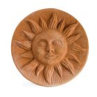 Impruneta Terracotta, Sole Tondo, Sonne, Terrakottasonne, Wandbild, Relief
