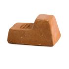 Impruneta Terracotta, Supporto Liscio, Topffuß, Fußuntersetzer, schlicht, eckig