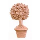 Galestro Terracotta, Alberino Olive, Wandbild Olivenbaum, Relief, Dekoration