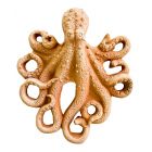 Galestro Terracotta, Polipo, Krake, Tintenfisch, Oktopus, Tierfigur, Wandbild, Dekoration