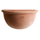 Impruneta Terracotta, Tasca Liscia, Wandschale, Wandtopf, Wandschale