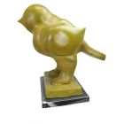 Moderne Bronzefigure Vogel, UNA SCULTURA MODERNISTA IN BRONZO DI UN UCCELLO