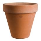 Impruneta Terracotta, Conico Bordo Alto, Pflanztopf, Blumentopf, Gefäß, Topf, Vase