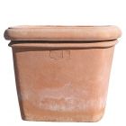 Impruneta Terracotta, Tinozza Liscia, Blumengefäß, Blumentopf