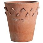 Impruneta Terracotta, Cono con Guglie, Pflanztopf, Blumentopf, Vase, Topf, Gefäß
