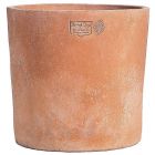 Impruneta Terracotta, "Short", Pflanztopf, Blumentopf, Vase, Zylinder