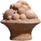 Impruneta Terracotta, Fruttiera, Früchtekorb, Dekoration