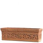 Impruneta Terracotta, Cassetta bizantina con volute, Blumengefäß