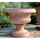 Impruneta Terracotta, Vaso Pienza, Pokal, Gefäß, Vase