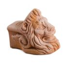 Impruneta Terracotta, Supporto Leone, Löwenfüße, Löwenkopffüße, Topffüße, Fußuntersetzer