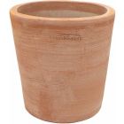 TerrArte Terracotta, Vaso Rotondo Moderne, runder Pflanztopf, Blumentopf