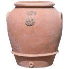 Impruneta Terracotta, Orcio Classico, klassischer Krug mit Verzierung